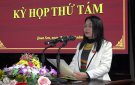 Toàn văn bài phát biểu Bế mạc của đồng chí Lương Thị Hạnh, Chủ tịch HĐND huyện tại kỳ họp thứ 8 Hội đồng nhân dân huyện khoá VI
