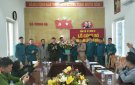Sáng ngày 22/12/2023, Đảng uỷ xã Trung Hạ đã long trọng tổ chức Lễ công bố Quyết định thành lập Chi bộ Quân sự xã. 