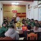 Hội đồng nghĩa vụ xã Trung Hạ tổ chức lễ tiến tân binh lên đường nhập ngũ năm 2024