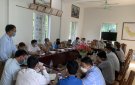 Chiều ngày 22/9/2021, tại UBND xã Trung Hạ diễn ra buổi gặp mặt, làm việc với cán bộ huyện dự sinh hoạt cùng chi bộ thôn bản theo QĐ 451-QĐ/HU