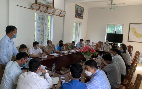 Chiều ngày 22/9/2021, tại UBND xã Trung Hạ diễn ra buổi gặp mặt, làm việc với cán bộ huyện dự sinh hoạt cùng chi bộ thôn bản theo QĐ 451-QĐ/HU